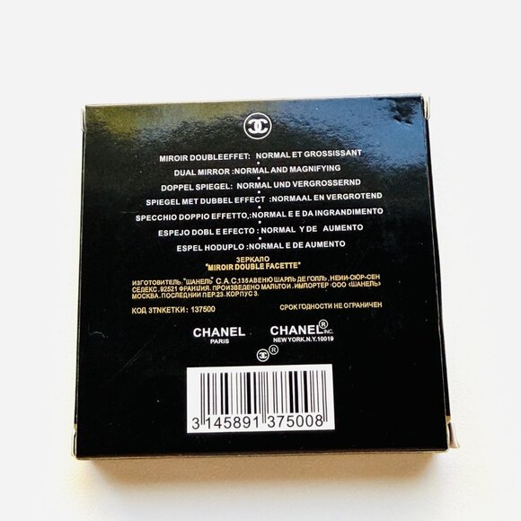 3888 CHANEL DOUBLE MIRROR MAKEUP MIRROR COMPACT - Picture 6 of 7